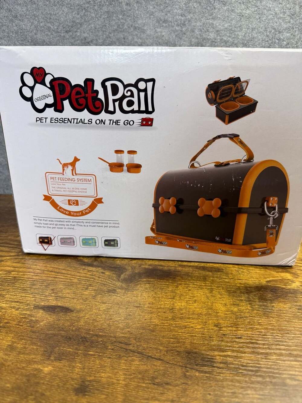 My Pet Pail Original Pet Feeding System Travel and Home Kit